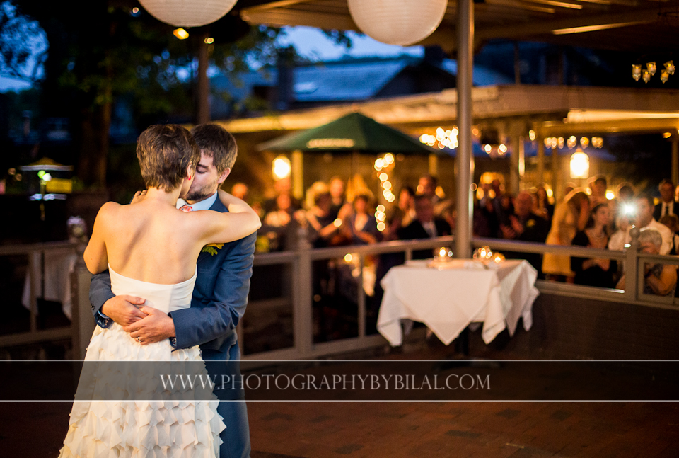 first dance at stockton inn wedding